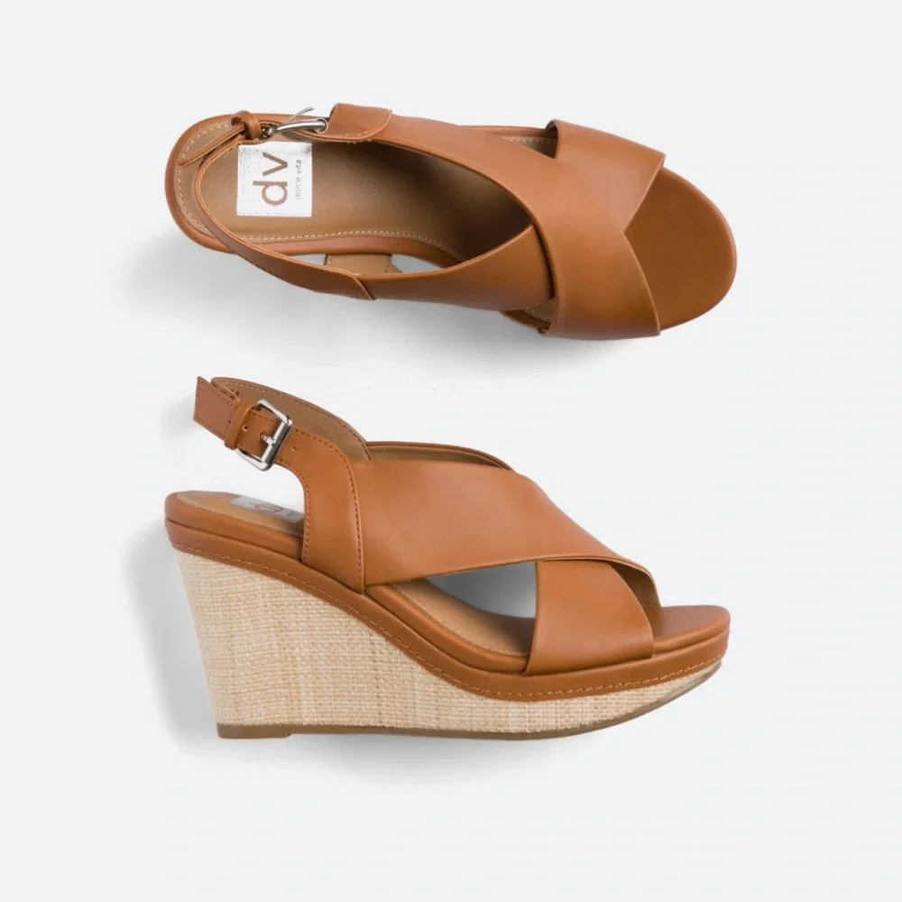 DV by Dolce Vita Desie Open Toe Wedge - Picture 1 of 5